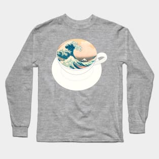 Wave in my cup Long Sleeve T-Shirt